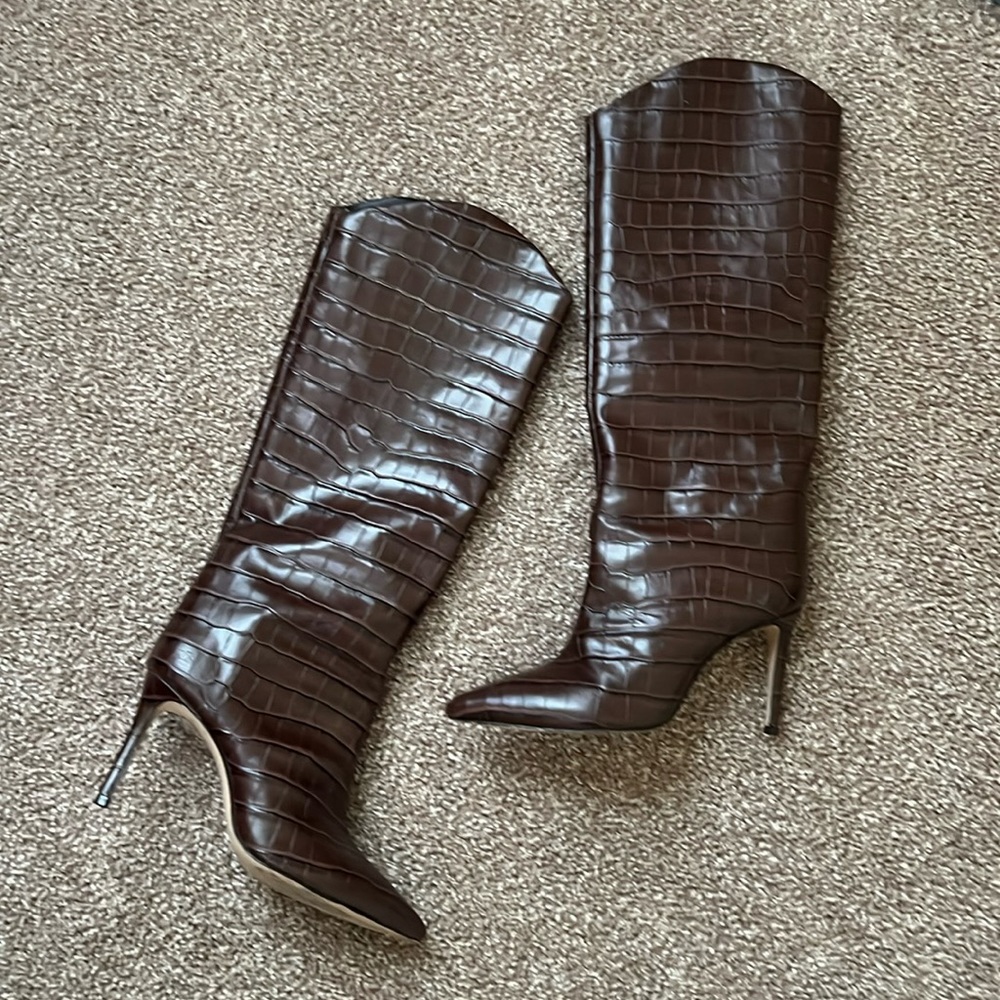 Brown Schutz knee high boots size 7.5 - worn once